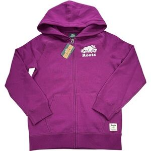 Roots Kids Original Full Zip Hoodie, NWT, L